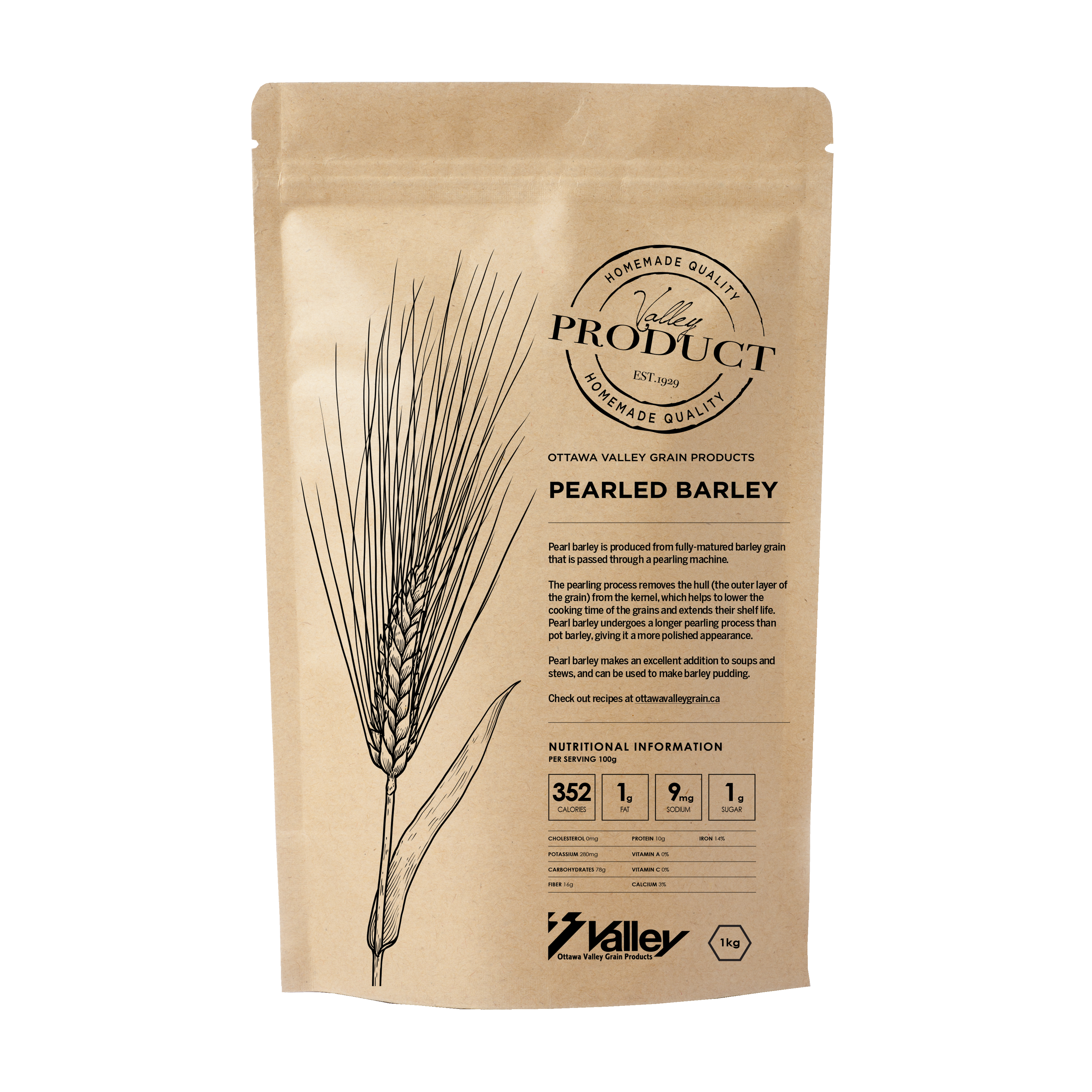 Whole Grain Pearled Barley